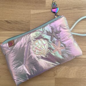 Pochette Perla – Collection Sous l'Océan | Pochette artisanale irisée