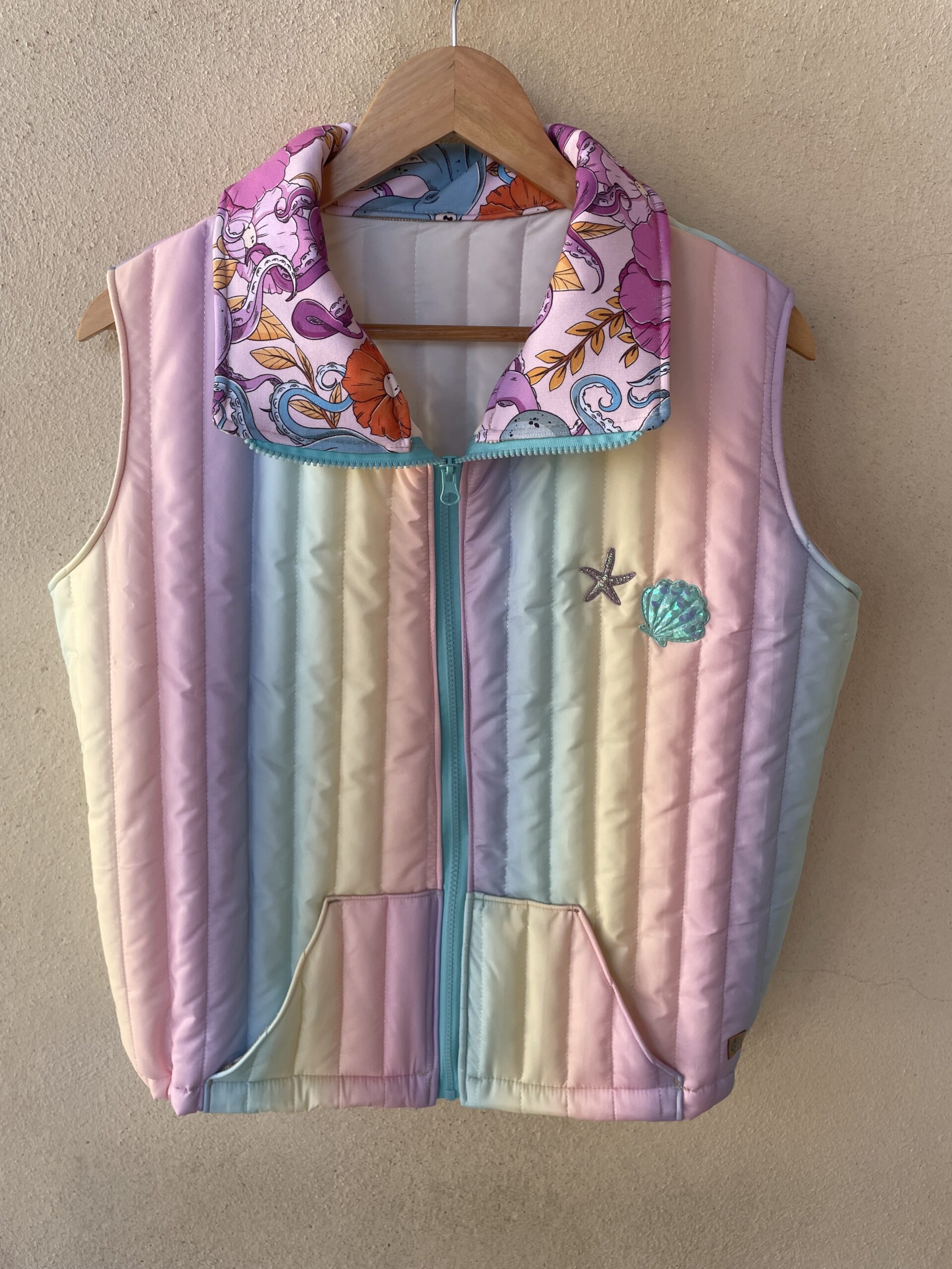 Doudoune sans manches Océane – Pièce unique – Taille L