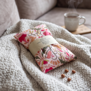 Bouillotte sèche aux noyaux de cerises