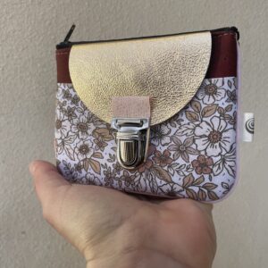 Porte monnaie zippé en liège