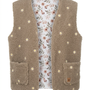 Gilet "Fleurettes" taille unique